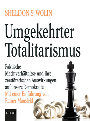 cover image of Umgekehrter Totalitarismus